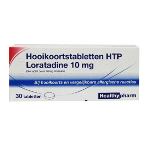 Healthypharm Loratadine Hooikoortstabletten - Bij hooikoorts en vergelijkbare allergische reacties