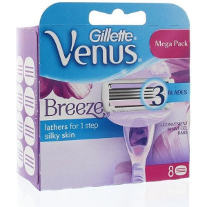 Gillette Venus ComfortGlide Breeze Scheermesjes Vrouwen - 8 stuks