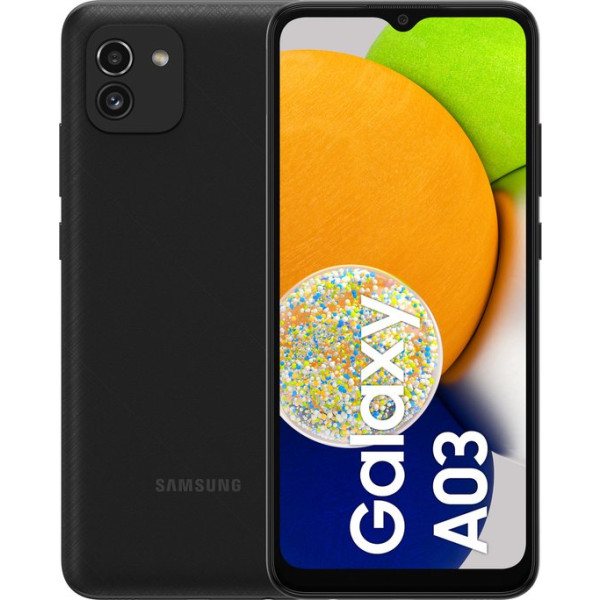 Samsung Galaxy A03 (2022) - 64GB -Zwart