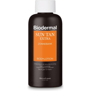 Biodermal Sun Tan Extra zonnebankcreme - Ondersteunt het natuurlijke bruiningsproces - 200 ml