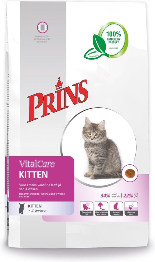 Prins VitalCare Kittenvoer (5KG)