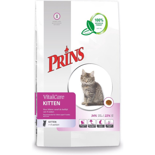 Prins VitalCare Kittenvoer (5KG)