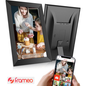 Qumax Digitale fotolijst 10 inch - 32GB - WiFi & Frameo app